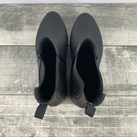 Jeffrey Campbell Cloudy Waterproof Rain Boot Black - Picture 5 of 7